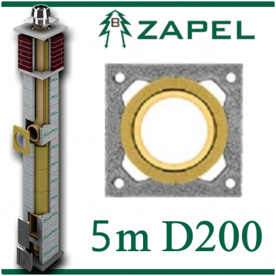 ZAPEL ECO S 5m Ø200